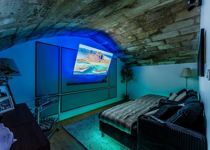 Apartament D'exception Sous Voutes Avec & Cinema *